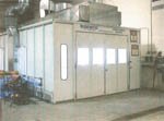 Bodymasters temperature controlled paint booth